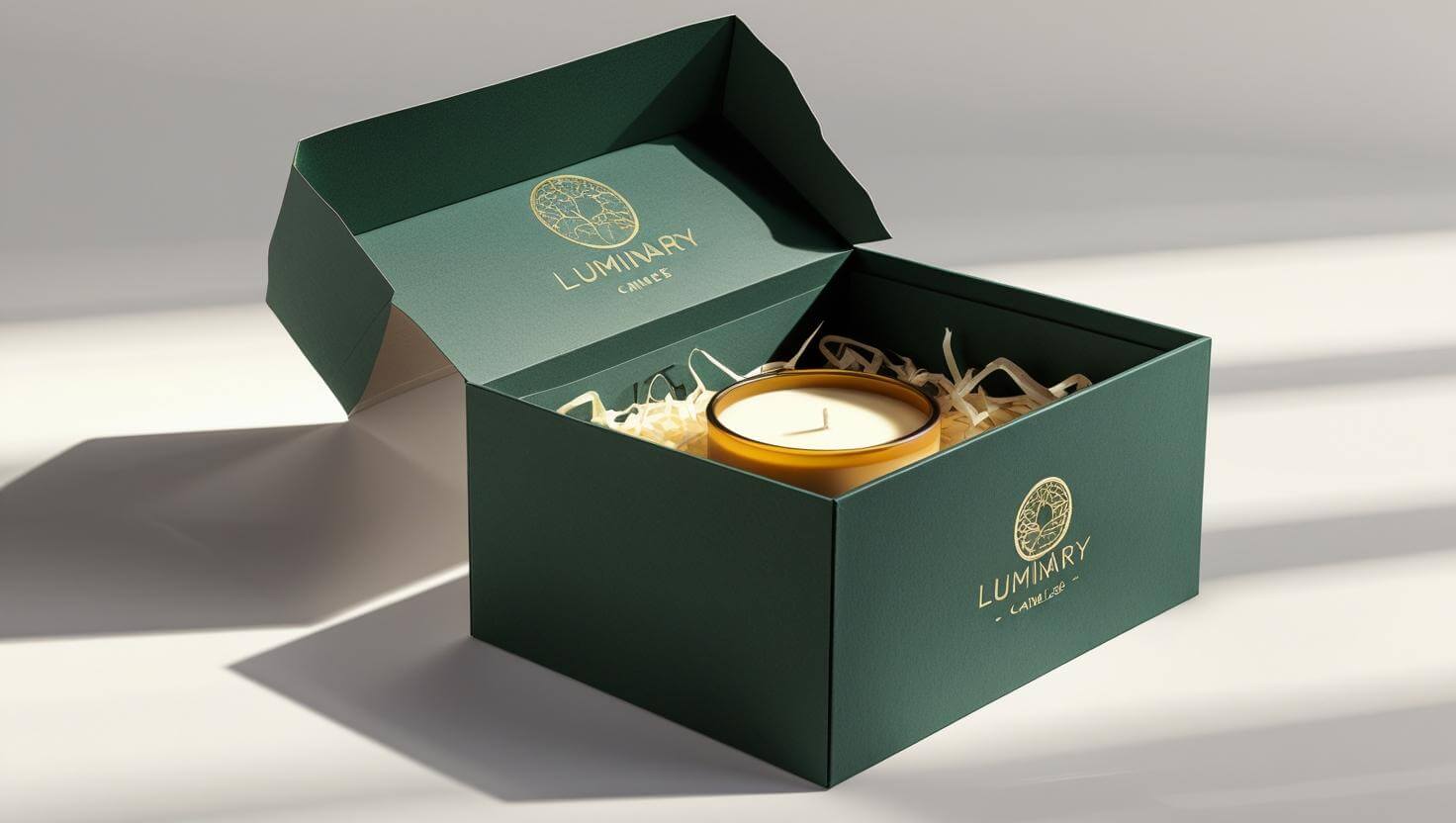 Luxury candle packaging  boxes - Image 1